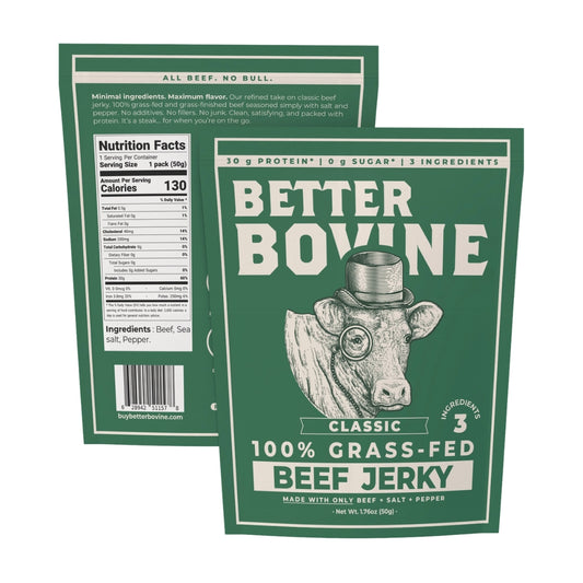 Better Bovine - Grassfed Beef Jerky