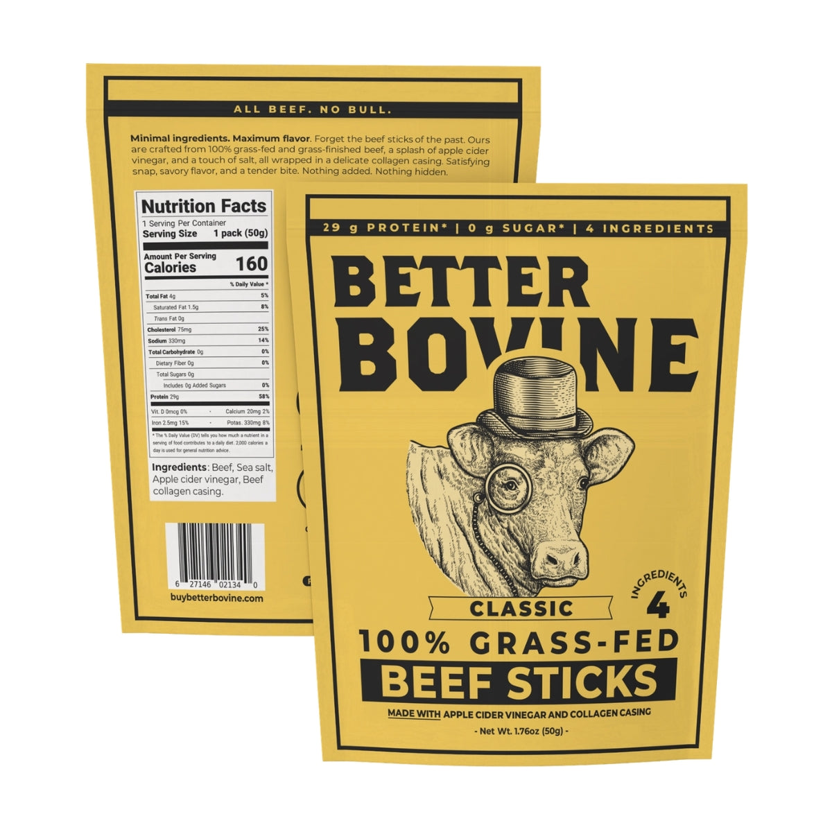 Better Bovine - Grassfed Beef Sticks