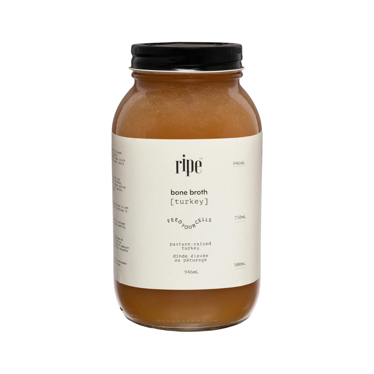 Bouillon d'os de dinde Ripe