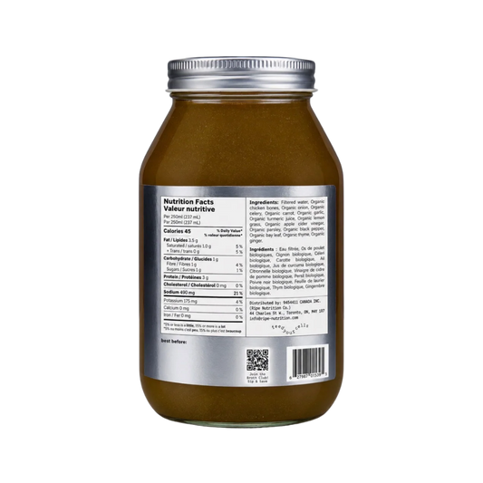 Ripe - Chicken Bone Broth with Fermented Garlic & Ginger