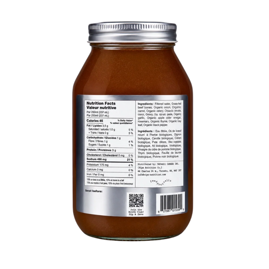 Ripe - Grass-Fed Beef Bone Broth with Basil & Rose