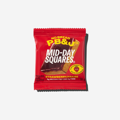 Mid-Day Squares PB&J Strawberry, 4 Pack