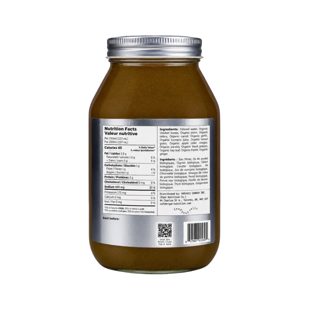 Ripe - Liquid Gold Chicken Bone Broth