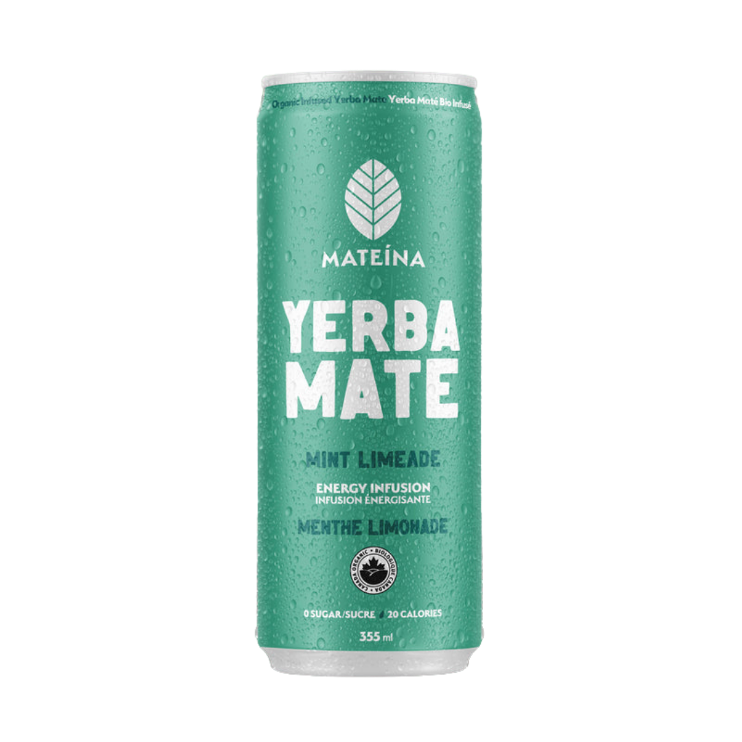 Mateina - Yerba maté Limonade Menthe-Lime