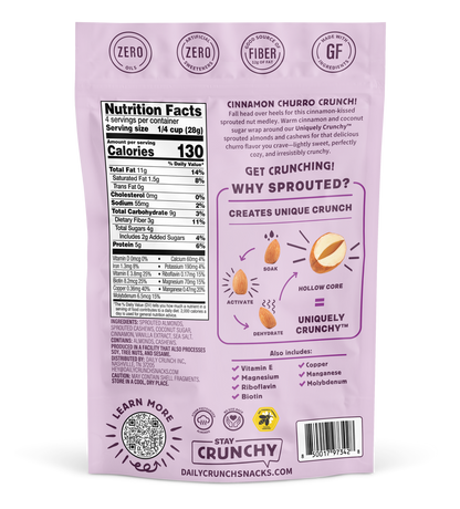 Daily Crunch Bag - Cacao + Sea Salt