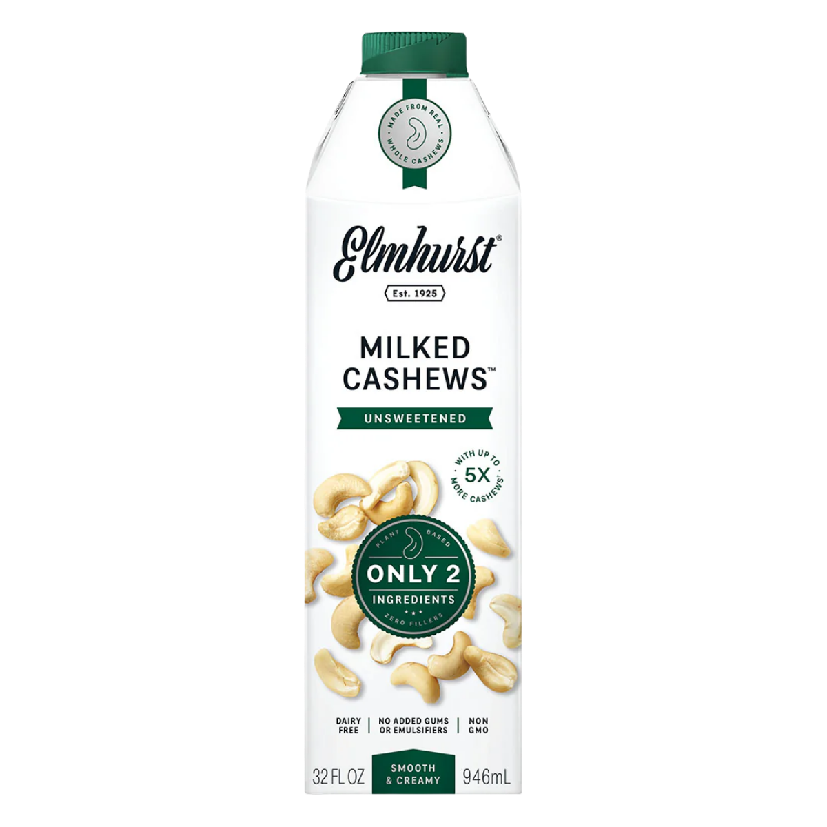 Elmhurst Unsweetened Cashew Milk