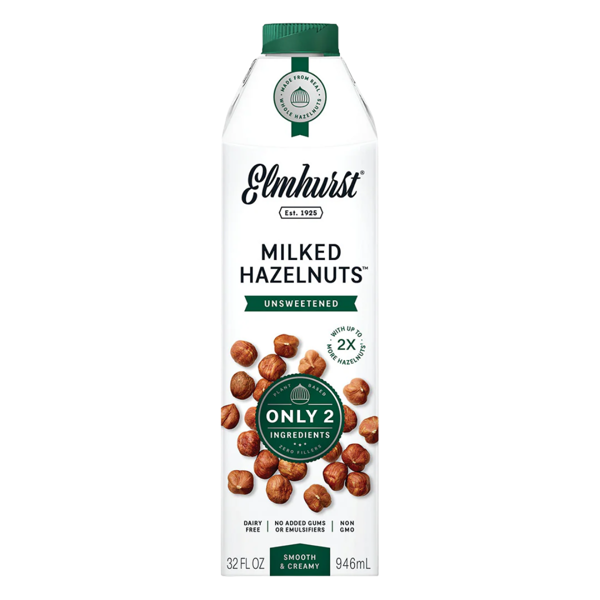 Elmhurst Unsweetened Hazelnut Milk