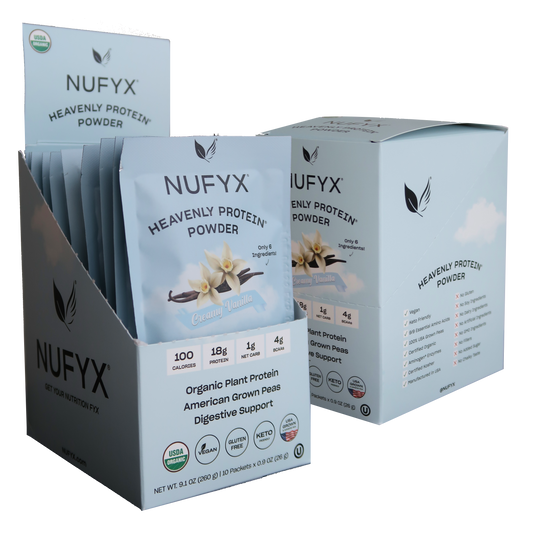 Poudre de Protéine Nufyx Creamy Vanilla (boîte de paquets)