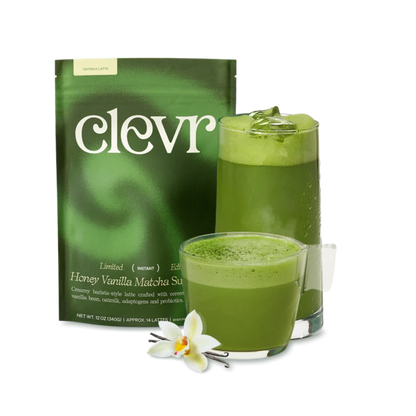 Clevr Honey Vanilla Matcha SuperLatte