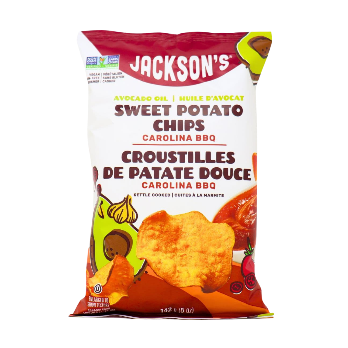 Jackson's Sweet Potato Carolina BBQ Chips
