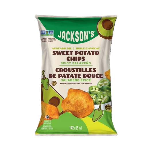Jackson's Chips de patate douce épicées au jalapeño
