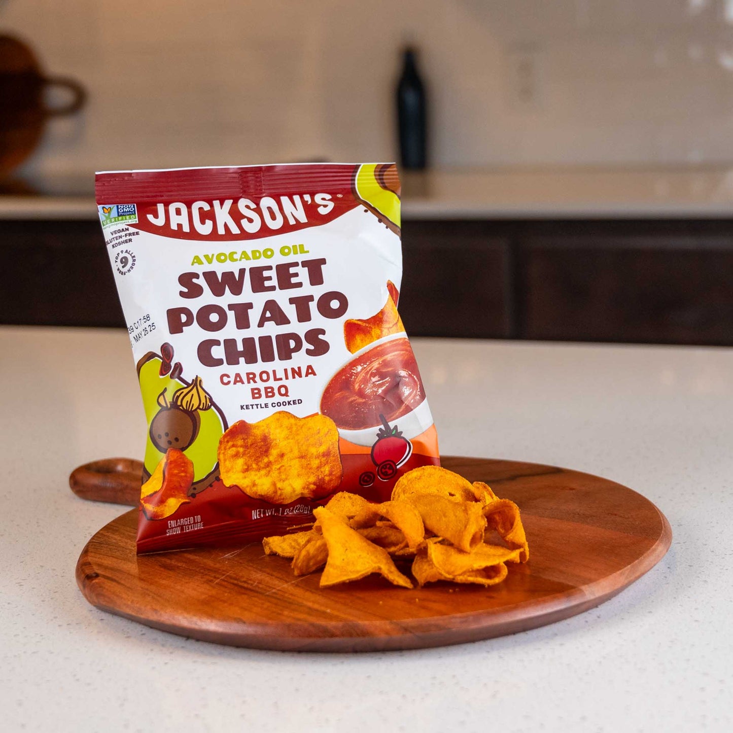Jackson's Sweet Potato Carolina BBQ Chips