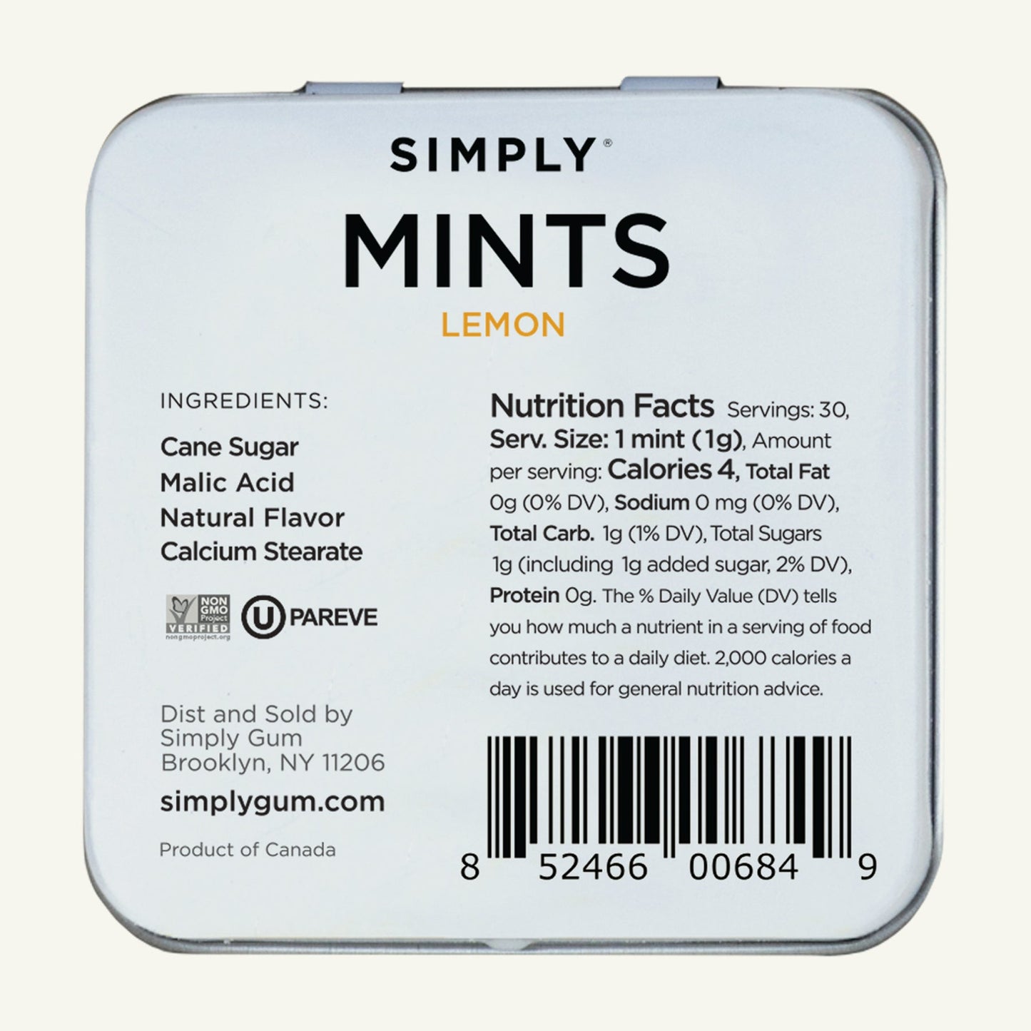 Simply Mints Citron