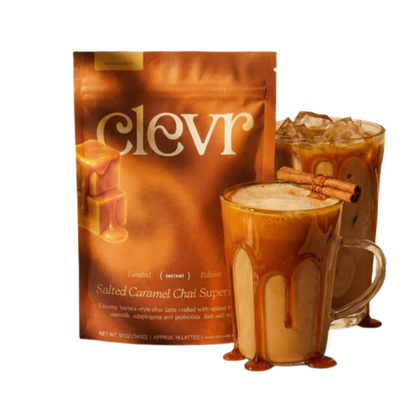 Clevr Salted Caramel Chai Superlatte