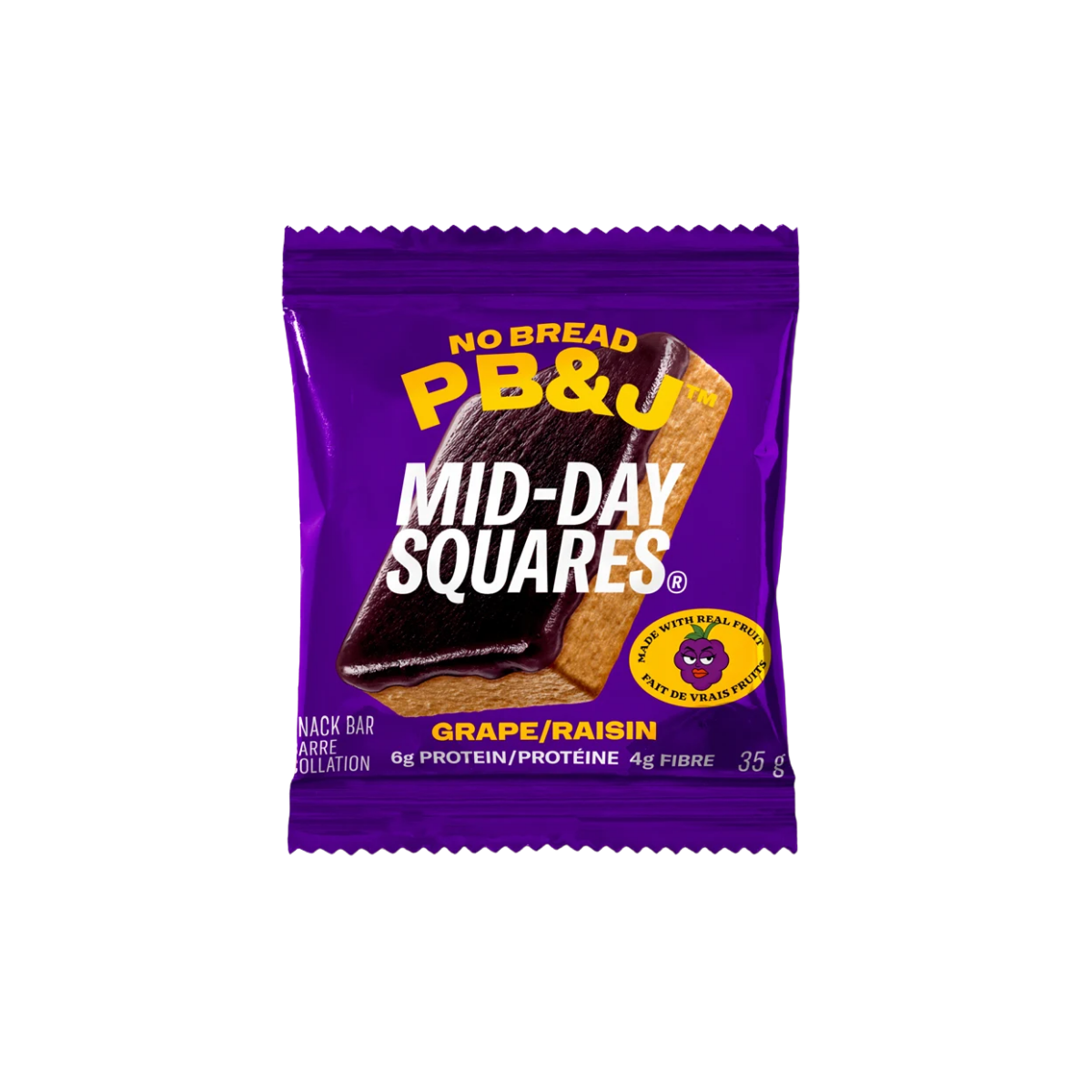 Mid-Day Squares - PB&J Grape (4-Pack)