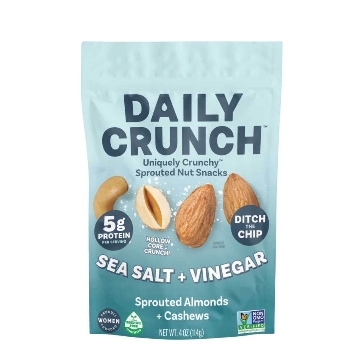 Daily Crunch Bag - Sea Salt + Vinegar