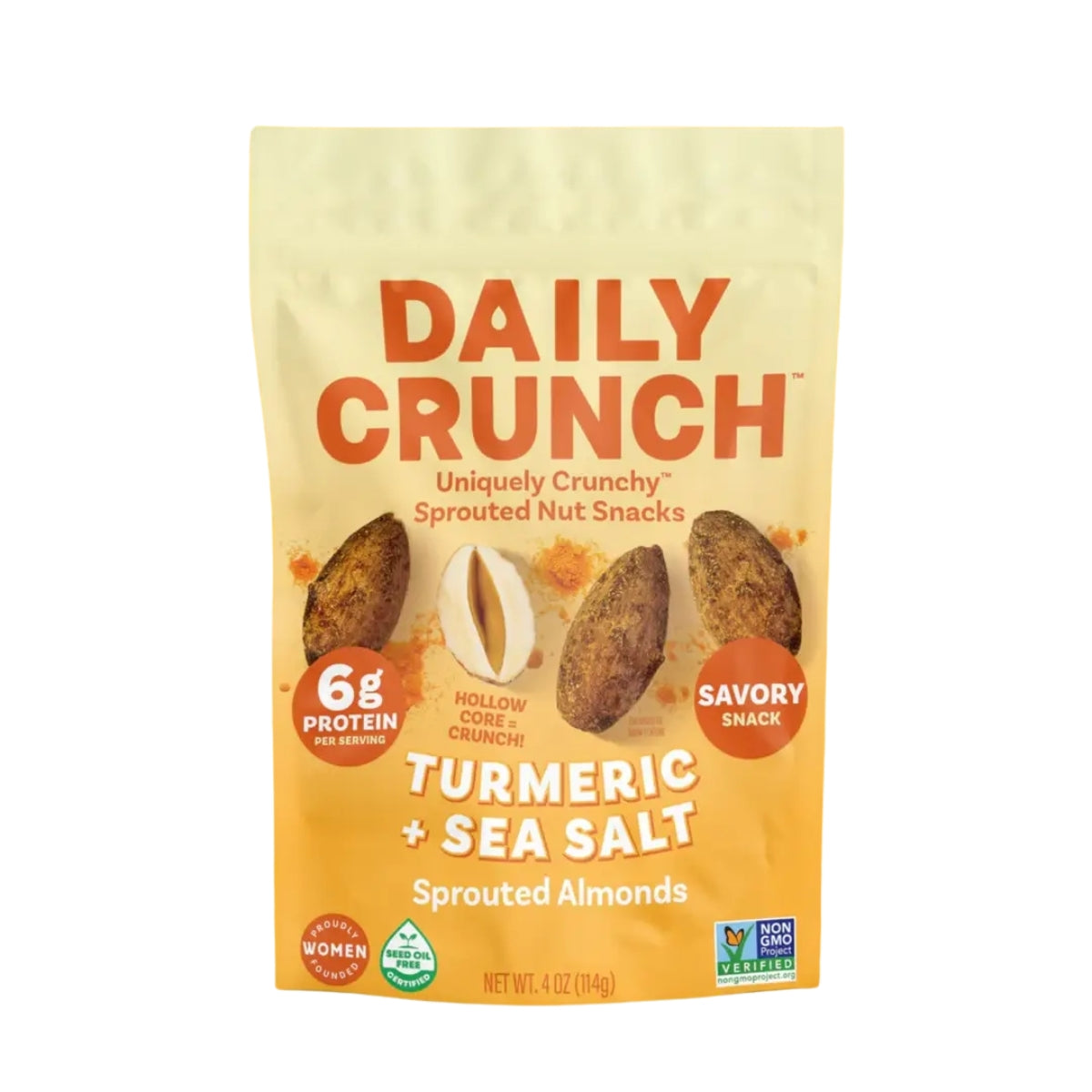 Daily Crunch Bag - Turmeric + Sea Salt