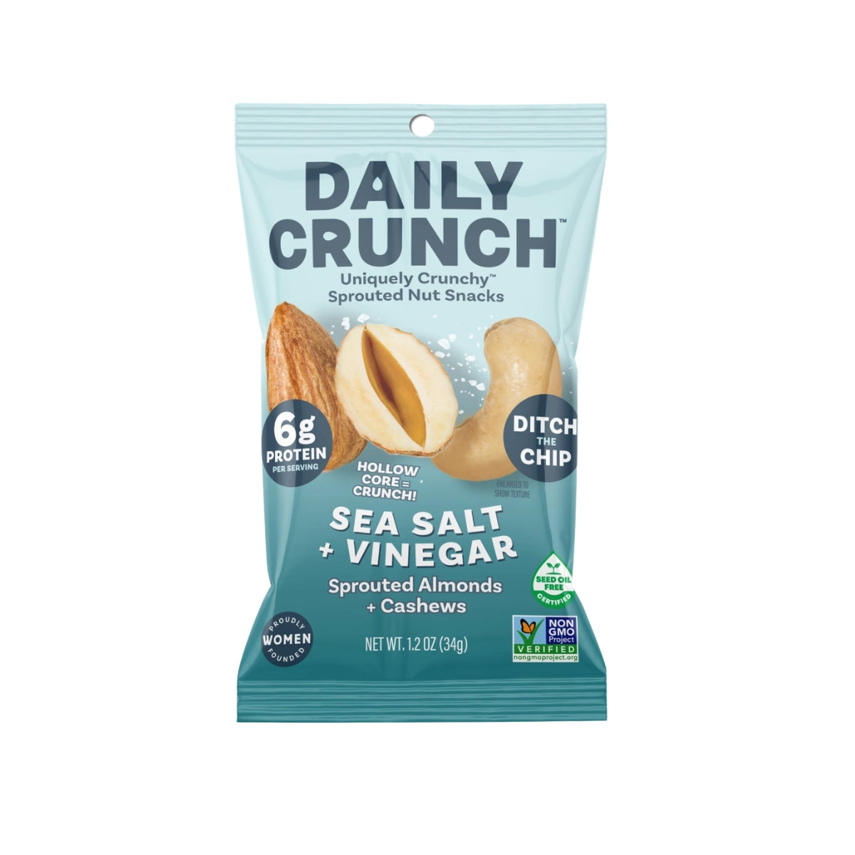 Daily Crunch Packet - Sea Salt + Vinegar