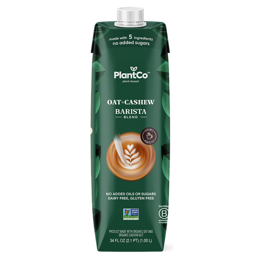 PlantCo Barista Cashew Oat Milk