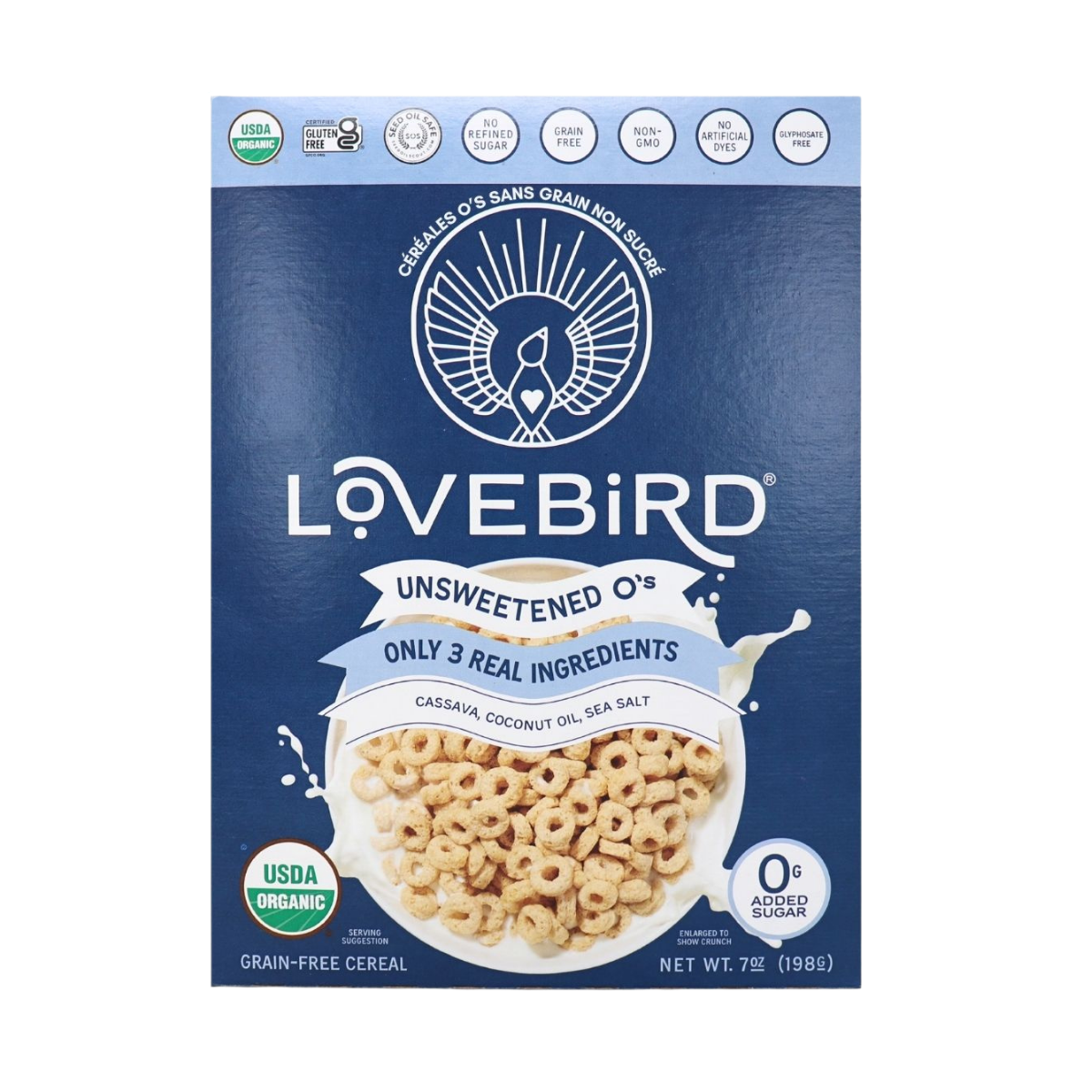 Lovebird Cereal Unsweetened