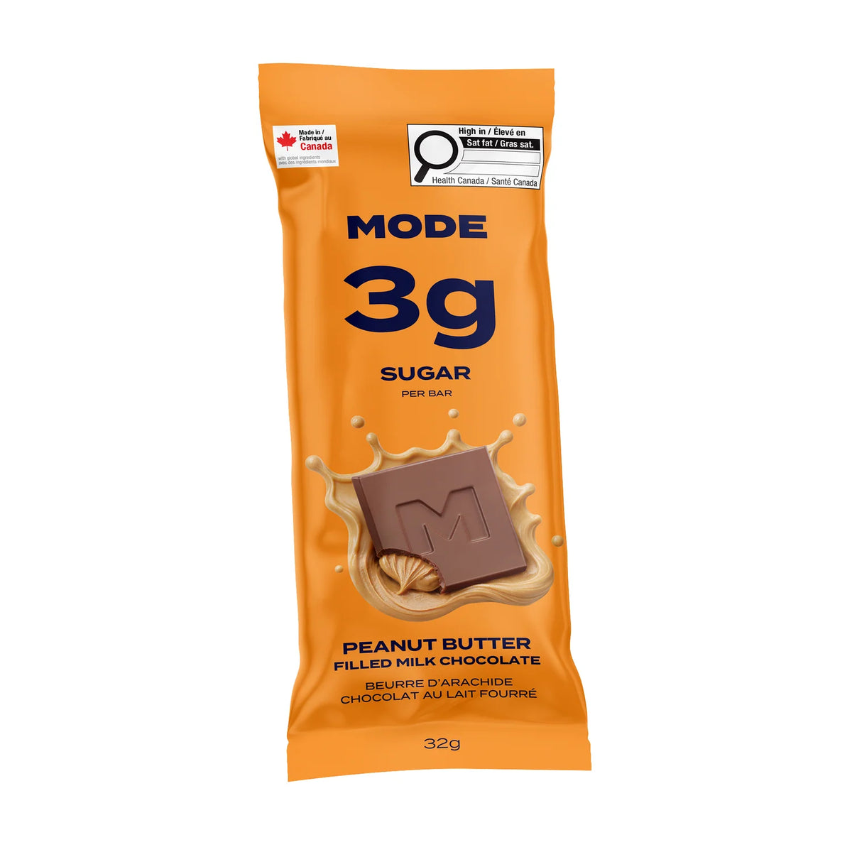 Mode - Barre de chocolat au lait et beurre d’arachide