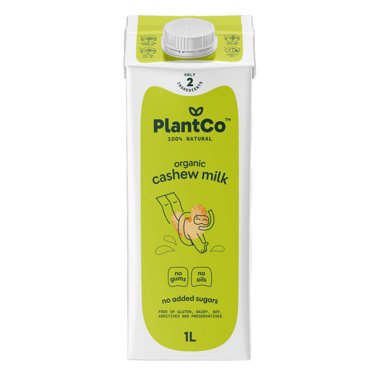 PlantCo Boisson aux noix de cajou bio