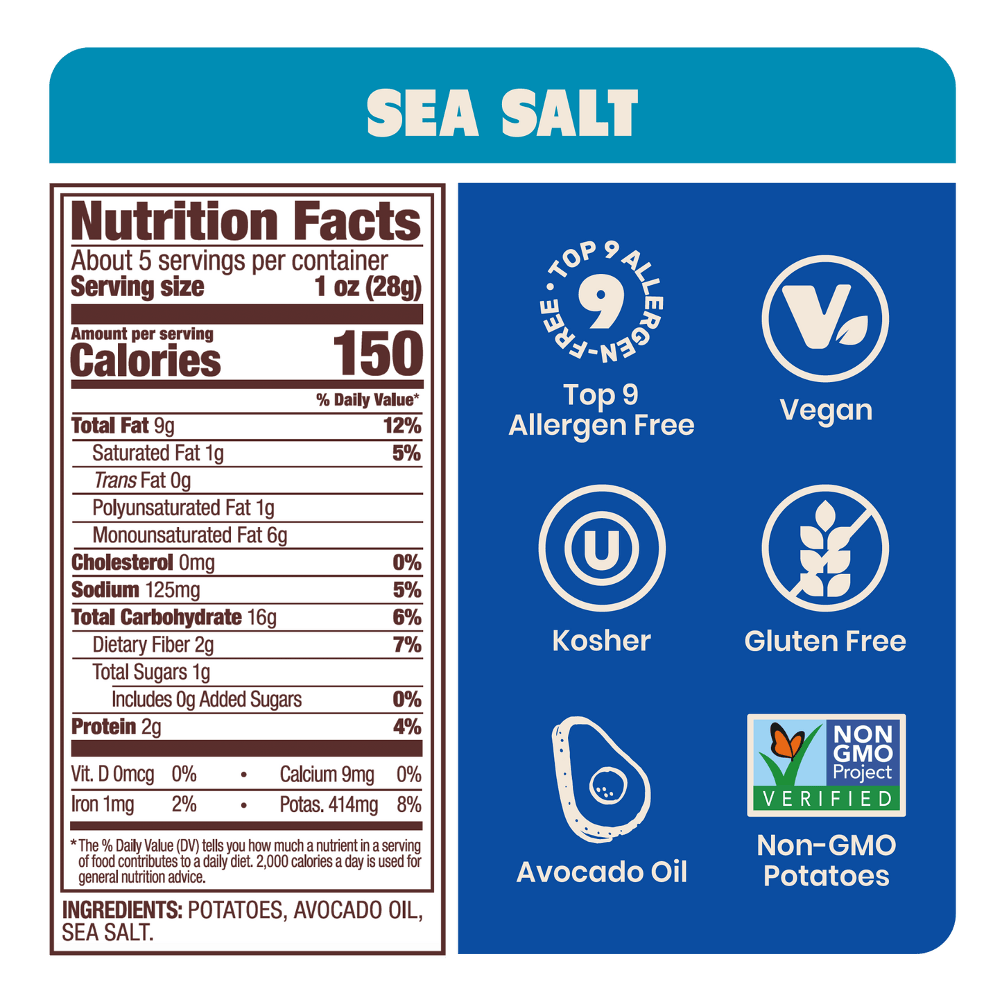 Jackson's Sea Salt Chips