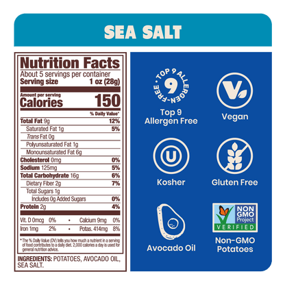 Jackson's Sea Salt Chips