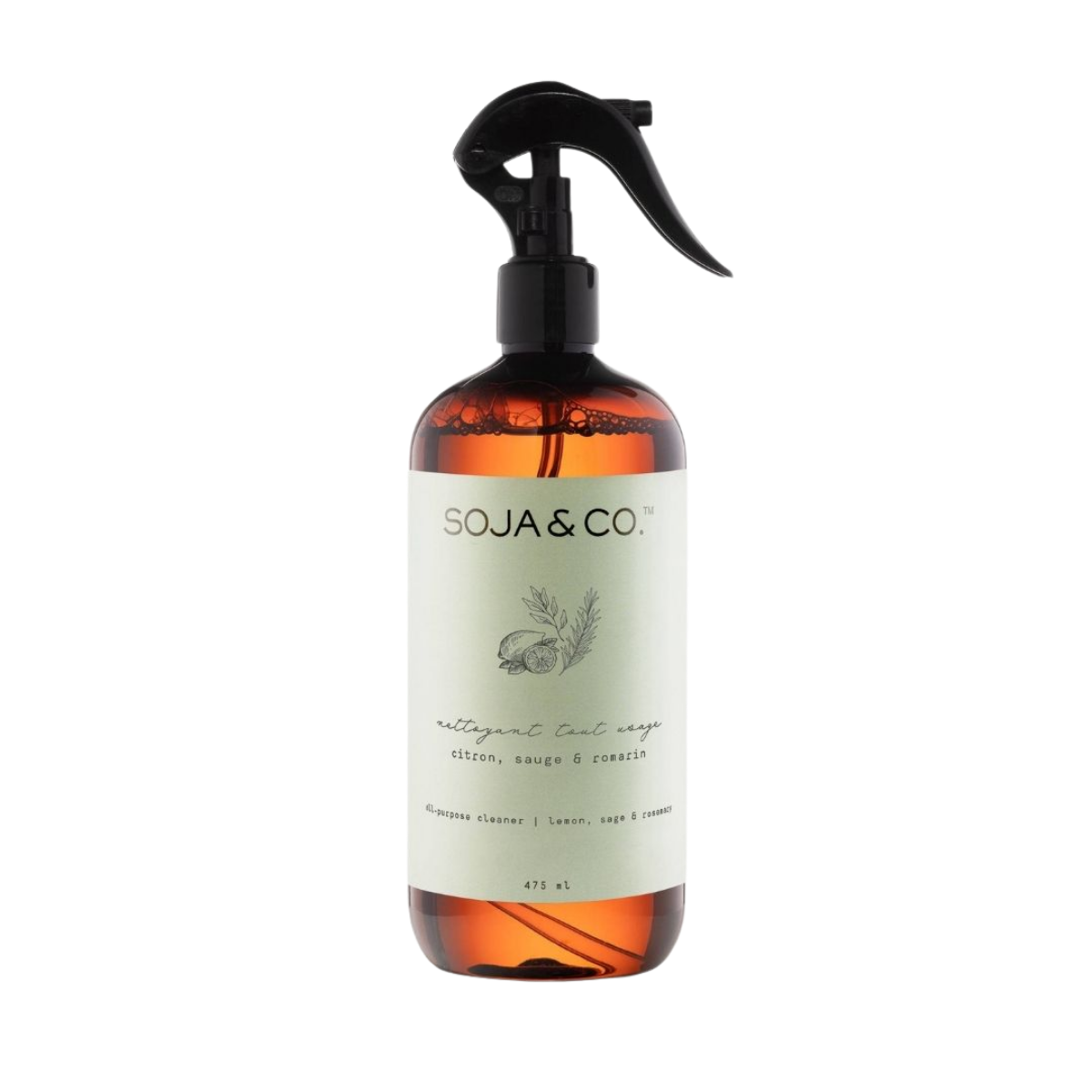 Soja&Co Nettoyant multi-usages Citron, Sauge et Romarin