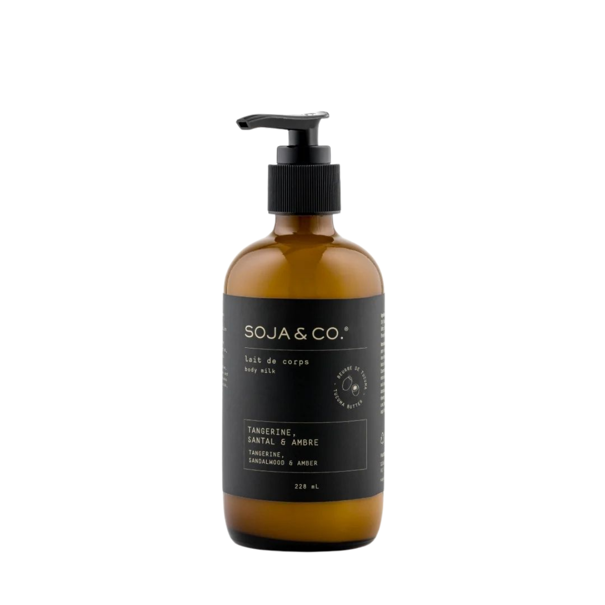 Soja&Co Lait corporel Mandarine, Santal et Ambre