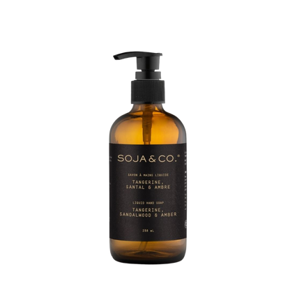  Soja&Co Savon liquide pour les mainsMandarine, Santal et Ambre