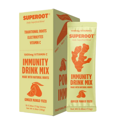 Superoot - Ginger Mango Yuzu Immunity Drink Mix