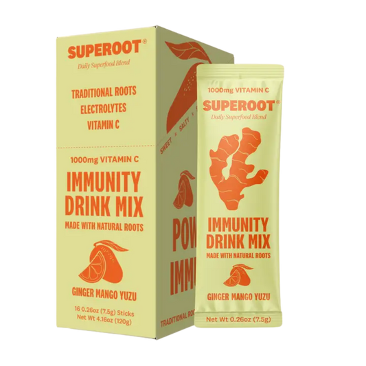 Superoot - Ginger Mango Yuzu Immunity Drink Mix