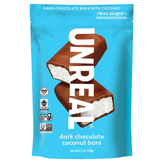 Unreal Dark Chocolate Coconut Bars