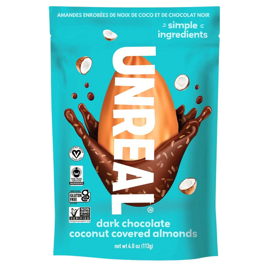 Unreal Dark Chocolate Coconut Covered Almonds
