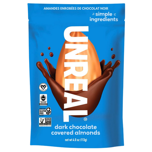 Unreal Dark Chocolate Covered Almonds