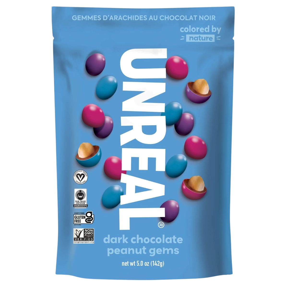 Unreal Dark Chocolate Peanut Gems