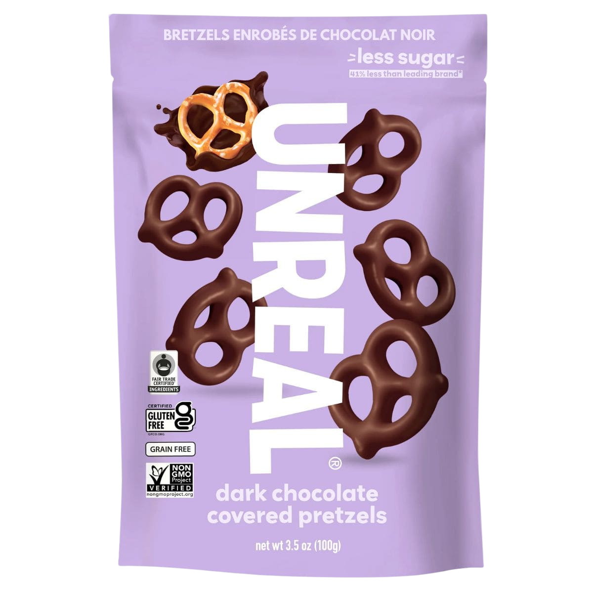 Unreal Dark Chocolate Pretzels