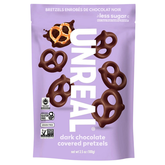 Unreal Dark Chocolate Pretzels