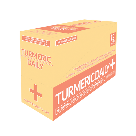 Goodvibes Juice Co. Turmeric Daily Shot Box
