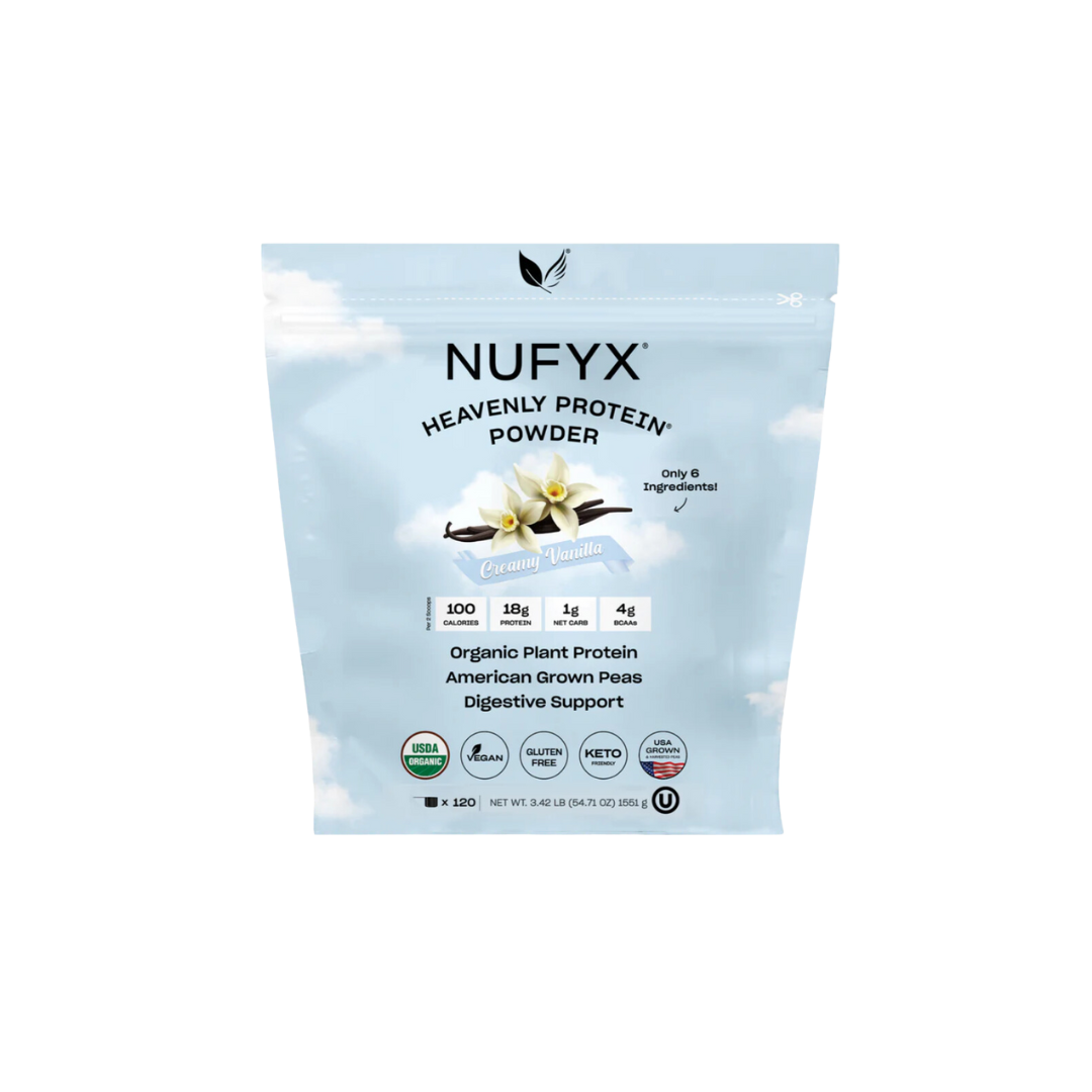 Nufyx Creamy Vanila Heavenly Protein Powder (120 scoop)
