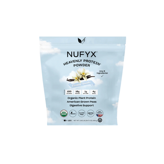 Nufyx Creamy Vanila Heavenly Protein Powder (120 scoop)