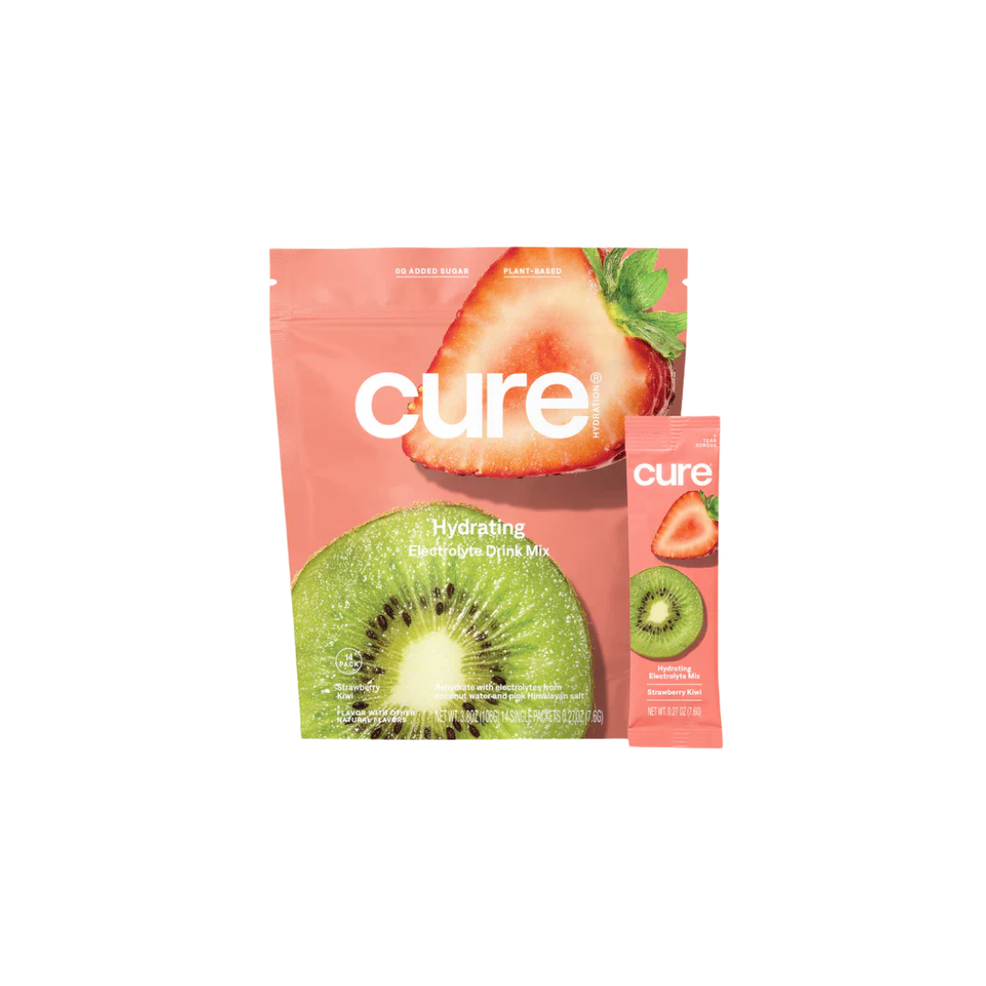 Préparation pour boisson électrolytique Cure Hydration - Fraise Kiwi 