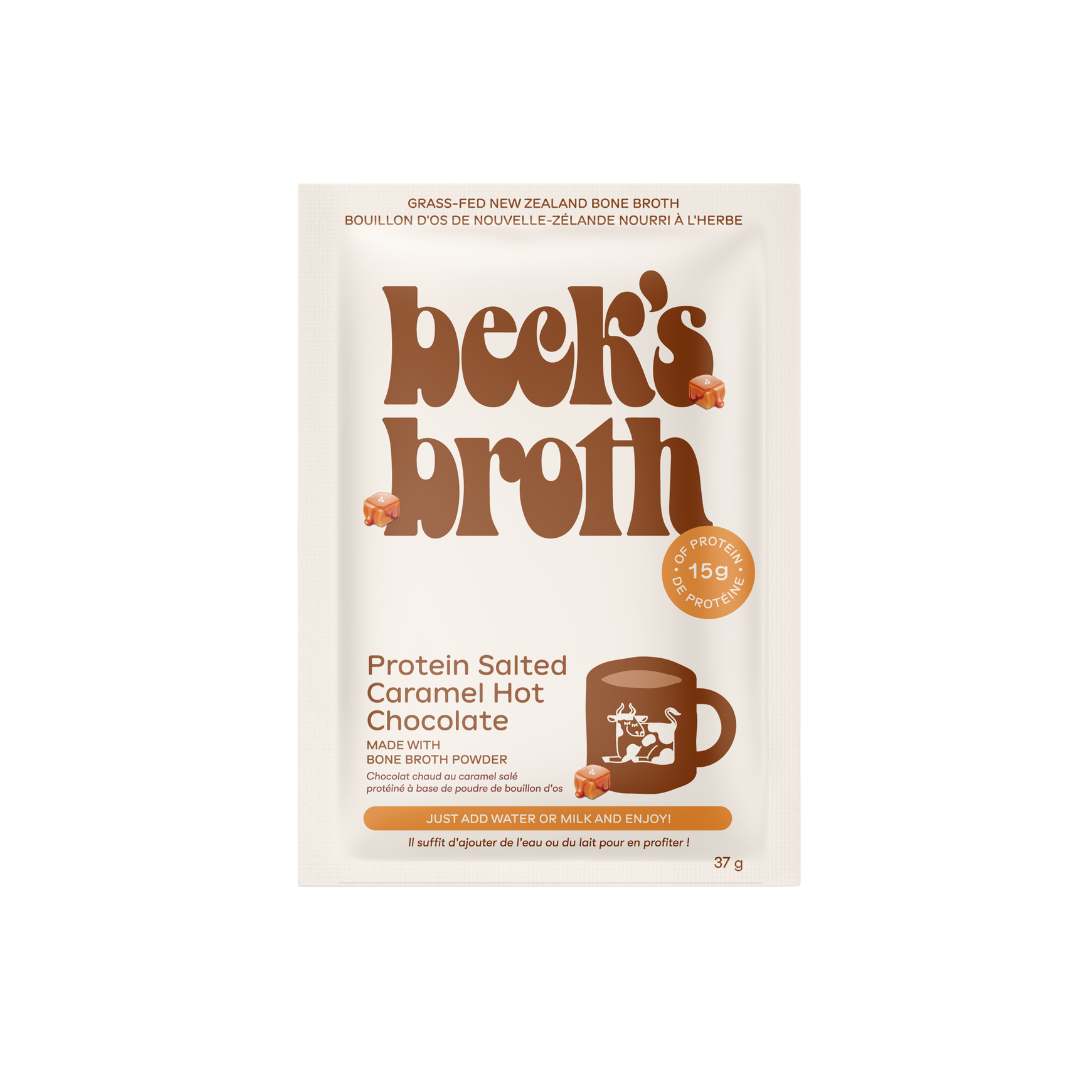 Beck's Broth Protein Salted Caramel Hot Chocolate (Packet)