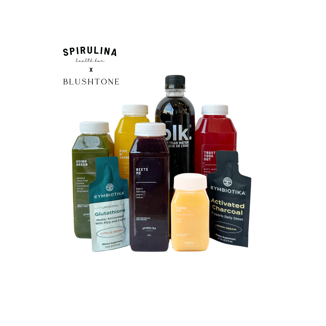 Spirulina x Blushtone Detox Cleanse