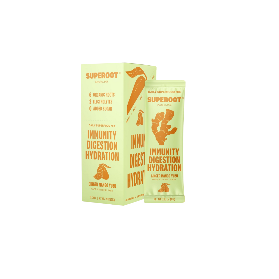 Superoot Hydration, Immunity & Digestion Mix (mango yuzu) (Packet)