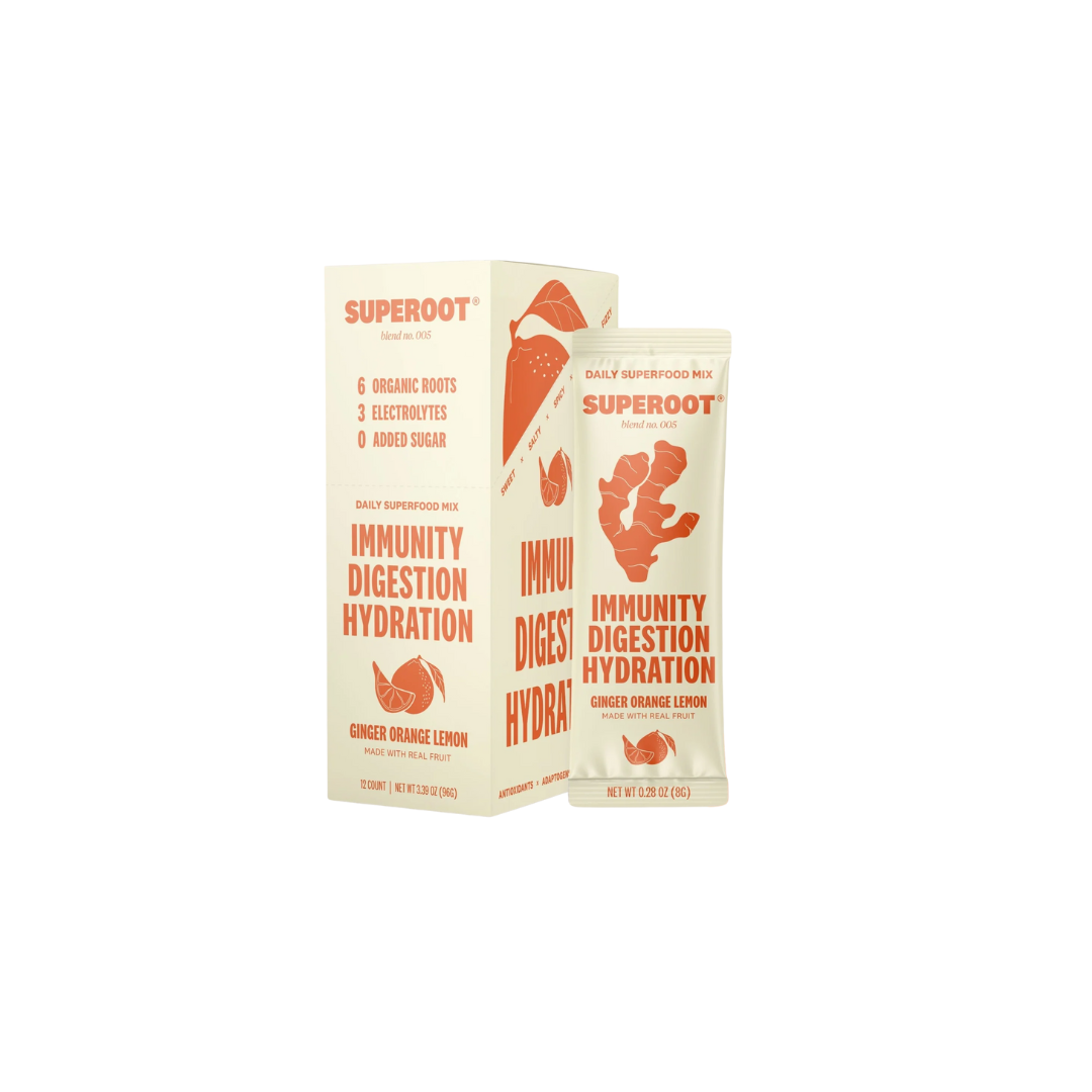 Mélange Superoot Hydratation, Immunité et Digestion (Orange Citron) (Sachet)