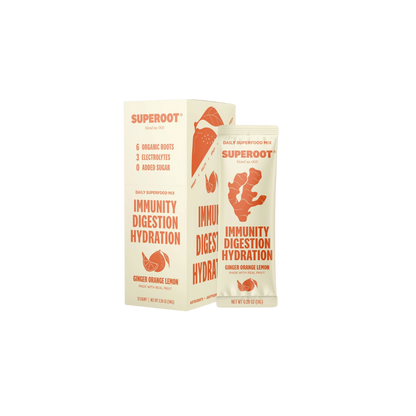 Mélange Superoot Hydratation, Immunité et Digestion (Orange Citron) (Sachet)