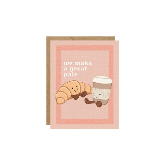 Card: Great Pair Croissant + Latte Jelly