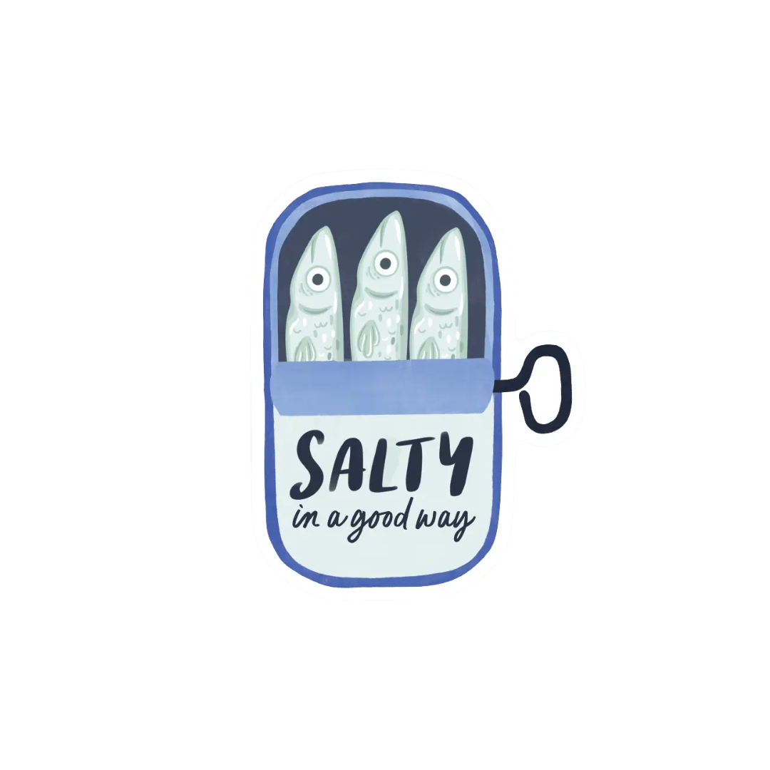 Sticker: Salty Sardine